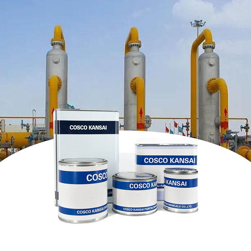 Marine Coating for Oil Tanks. Polyamide Epoxy Bitumen Coating Boat